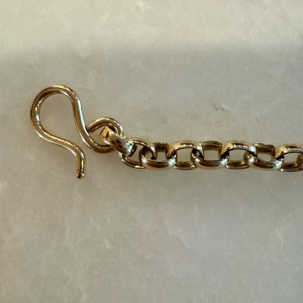 Judith Bright Gold Rolo chain Bracelet